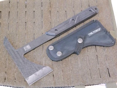 Tac Force Full Tang Tactical Axe TOMAHAWK Full Size 13" USA Flag Wood Handle - Image 1 of 4