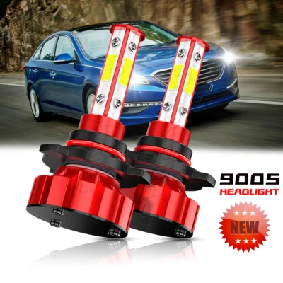 Faros de haz bajo LED 9005 HB3 blancos para Hyundai Elantra 2017 2018 Foto 1 de 4