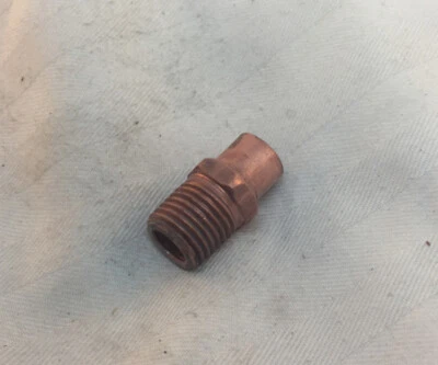 1- Copper 3/8” ID X 1/4” NPT  Adapters CPR-105 - Image 1 of 4