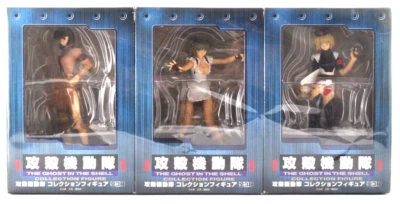 Ghost in the Shell Collection Figure Motoko Kusanagi Moe Tonoda Nazumi Houda set - Image 1 of 4