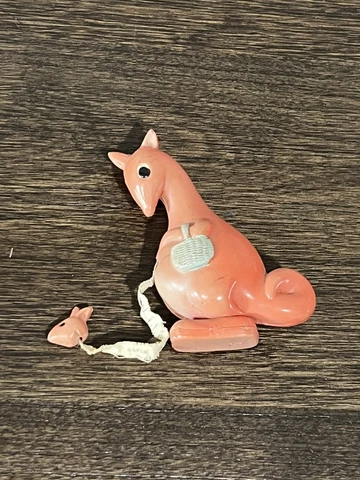 Vintage Tape Measure Kangaroo And Joey Celluloid Baby Japan Cover