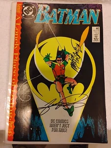 Batman #442 DC Comics 1989 NM signed by (a) George Perez & (i) Mike DeCarlo - Picture 1 of 14