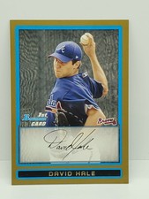 2009 Bowman Draft Prospects Gold #BDPP46 David Hale