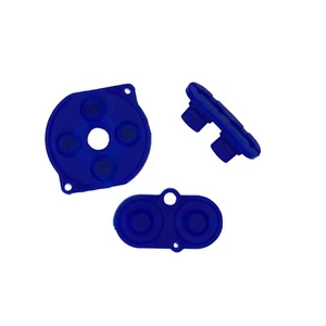 *NEW* Nintendo Game Boy Color GBC System Button Rubber Pads Set Blue - Picture 1 of 1