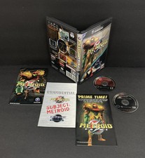 Metroid Prime w Bonus Disc Metroid Prime 2 Echoes Nintendo GameCube COMPLETE