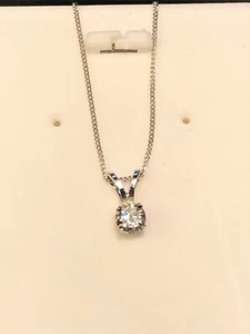 Very Cute Diamond Necklace and Pendant - Picture 1 of 10