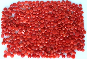 465 PCS Stunning Red Coral Cabochon Loose Gems 20mm Quality Gemstone Cabs #157 - Picture 1 of 3