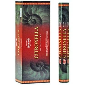 Hem Citronella Räucherstäbchen Duft Stäbchen Incense 6x20 ca. 120 Stk - Bild 1 von 3