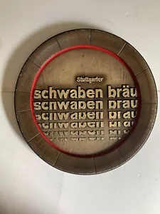 RARA - Insegna o targa Stuttgarter SCHWABEN BRAU birra bar KEG / BARREL - Foto 1 di 4