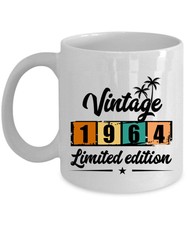 1964 Coffee Mug 11oz Limited Edition 59 Years Old 59th Birthday Vintage Cup Gift