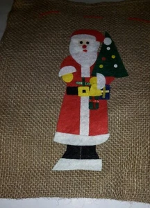 Nikolaussack aus  Sackstoff , zum Befüllen,  neu,   33 cm x 24 cm - Bild 1 von 1
