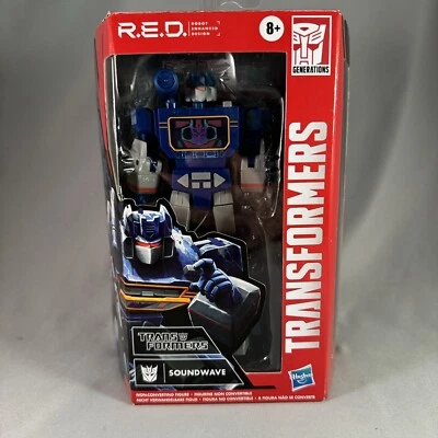 Hasbro Transformers R.E.D. (Robot Enhanced Design) G1 Soundwave  - Image 1 of 2