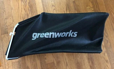 Greenworks 24" Lawn Mower Grass Catcher Bag Assembly Frame and Bag OEM - Image 1 of 4