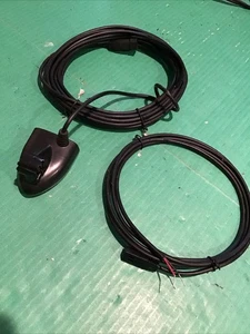 Humminbird Transducer & Power  Cord From Piranha 5 Depth Finder Part Only - Picture 1 of 6