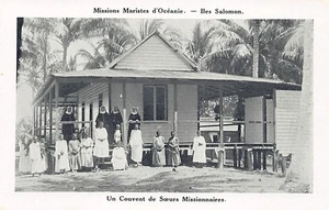 Solomon Islands - A Convent of Missionary Sisters - Publ. Marist Missions in Oce - Picture 1 of 2
