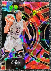 Maya Moore 2024 Panini Select WNBA #108 Premier Red Ice Prizm - Lynx - Picture 1 of 2