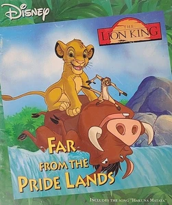 The Lion King Far From the Pride Lands Disney 1995 Storyteller Book No Tape - Picture 1 of 11