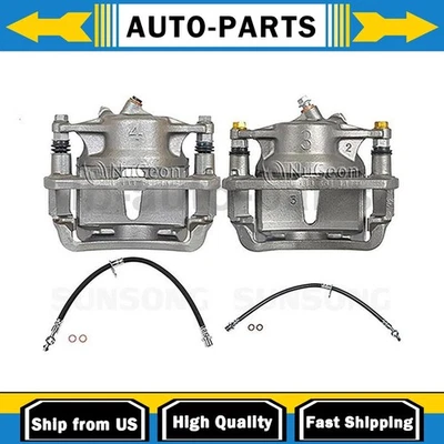 Juego de 4 pinzas de freno con mangueras para Toyota Camry 3,0 L Lexus ES300 3,0 L Foto 1 de 4