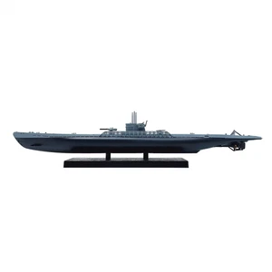 1/350 1942 WWII Germany U181 Navy Submarine Model Alloy Military Diecast Craft - Picture 1 of 10