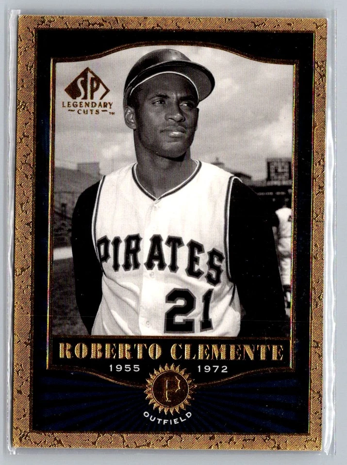 2001 SP Legendary Cuts #60 Roberto Clemente - Image 1 of 2