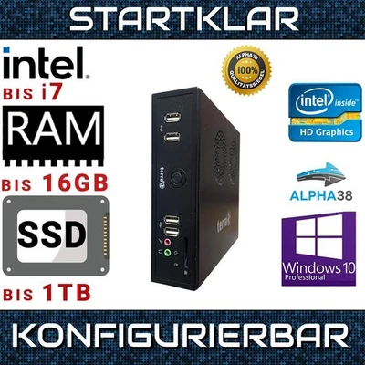🔥 Terra Mini-PC System 1009356 | Windows 10 Pro | Bis i7, 1TB SSD, 16 GB RAM 🔥 - Bild 1 von 4