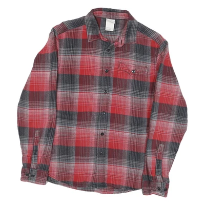 THE NORTH FACE Mens Red & Black Plaid Shirt Cotton Blend S Casual Long Sleeve - Image 1 of 4