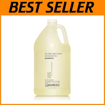 Invigorating Tea Tree Shampoo - Natural Ingredients - Image 1 of 4