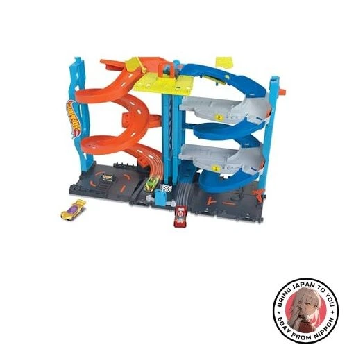 New Hot Wheels Transform Race Tower Playset with 1 Mini Car (Ages 3 and Up) - Image 1 of 1