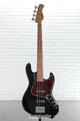 Sadowsky MetroExpress 21-fret Vintage JJ Bass, 4-string - Black High Polish - Image 1 of 4
