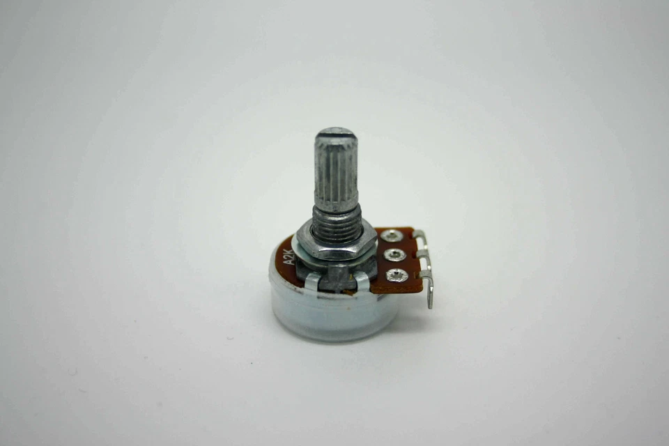 MINI POTENTIOMETER ALPHA A2K 2K 16mm AUDIO LOGARITHMIC POT - POTENTIOMETER - Image 1 of 1