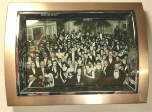 THE SHINING OVERLOOK BALLROOM SCENE BRONZE W/ SILVER TRIM CLASSIC FRAME FRAMED  - Picture 1 of 6