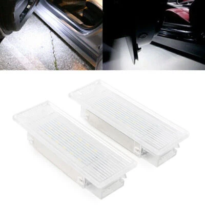 2x Led Door Courtesy Footwell Light Lamps For BMW F20 F21 F30 F31 F32 F15 X5 X6 - Image 1 of 4