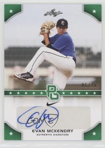 2015 Leaf Perfect Game National Showcase Green /10 Evan McKendry #PG-EM2 Auto