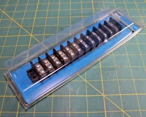 Ideal 89-212 Terminal Strip Block, 12-Position/Pole, 22-10AWG - Picture 1 of 5