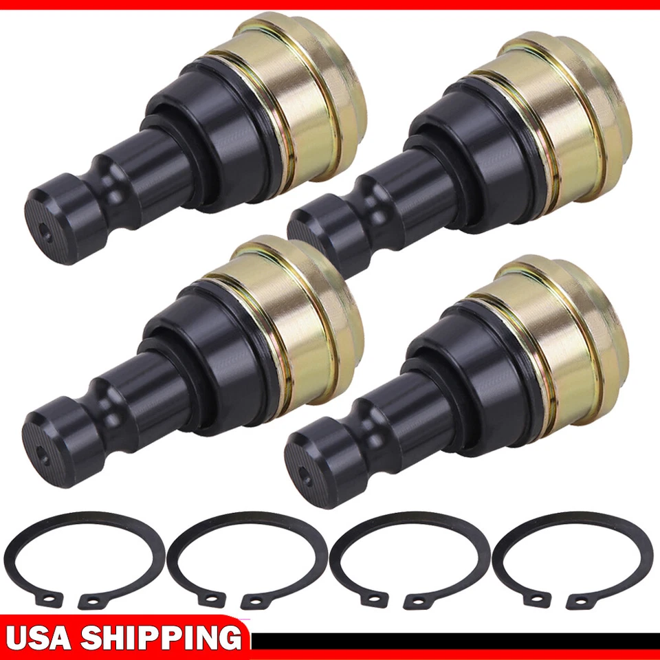 4X Heavy Duty Front Lower Upper Ball Joint For Polaris Scrambler XP 850 2013-15 - Image 1 of 4