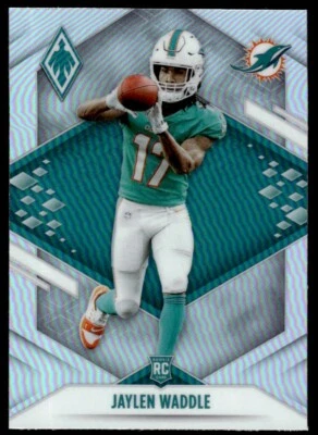 2021 Panini Absolute HOLO Jaylen Waddle Miami Dolphins #106 - Image 1 of 2