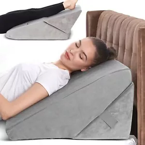 AllSett Health Adjustable Bed Wedge Pillow For Sleep Apnea, 7 In 1 Body Bed For - Picture 1 of 6