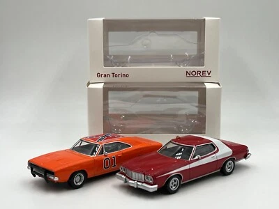 Lotto 2 Auto Serie TV Caricabatterie Sceriffo + Torino Starsky e Hutch 1/43 N... - Immagine 1 di 4