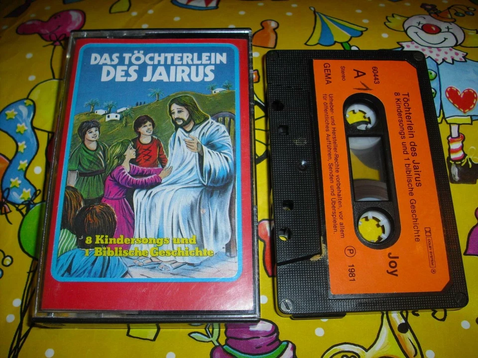 Das Töchterlein des Jairus Kassette MC 8 Kindersongs und 1 Biblische Geschichte - Bild 1 von 1
