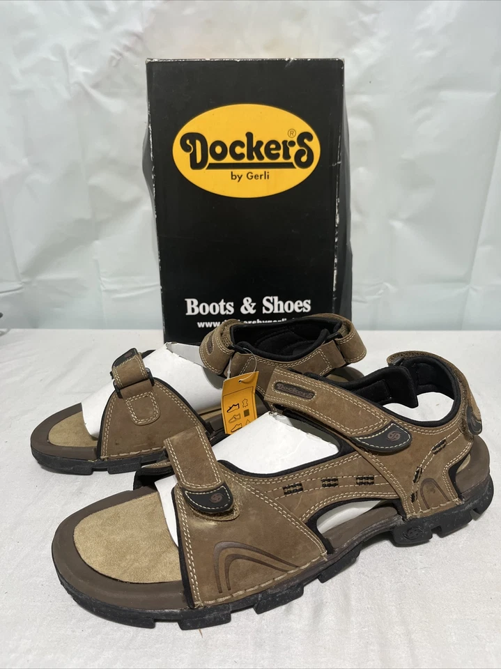Dockers Mens 10M Casual Comfort Outdoor Sport Adjustable Sandal Shoe 90-21382
