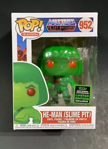 MOTU He-Man Slime Pit Funko Pop Emerald City 2020 Spring Con ECCC Skeletor Teela - Picture 1 of 2