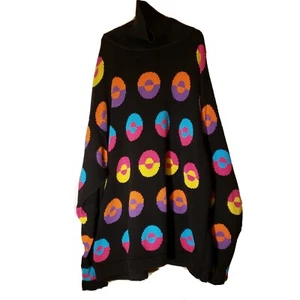 Vintage Uno - Uno Designer Rollkragen Baumwoll Pullover Gr. L - Bild 1 von 12