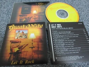 GREAT WHITE / let it rock /JAPAN LTD CD bonus track - Picture 1 of 4