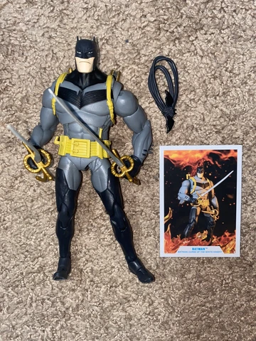 McFarlane Toys Batman vs Azrael Curse Of The White Knight DC Multiverse Batman Cover