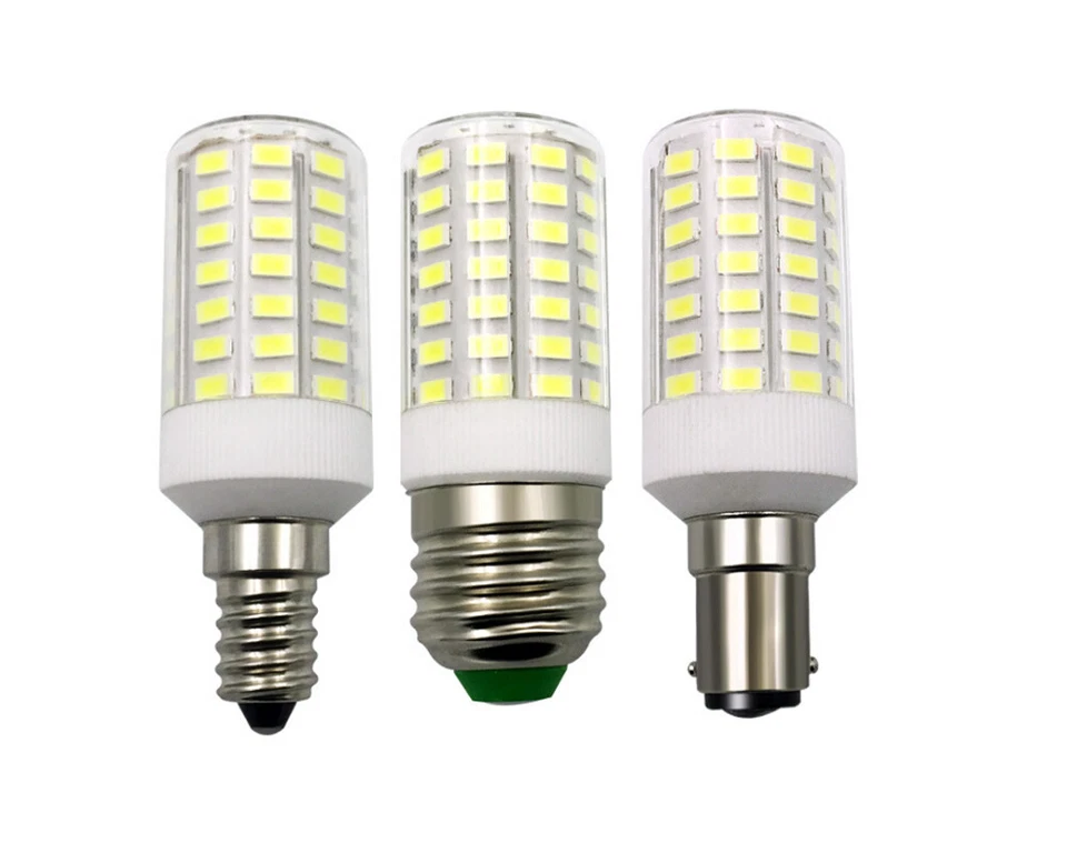E14/E27/BA15D LED Bulb 8W DC12~24V 66-5730 Ceramics Corn Light Equivalent 100W - Image 1 of 4