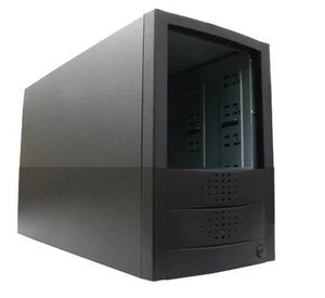 External Blu ray CD DVD Duplicator case 5 Bay+UL power supply for build  tower - Picture 1 of 1