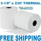 (9) EPSON TM-T88V (3-1/8" x 230') THERMAL PAPER ROLLS ~FAST FREE SHIPPING~