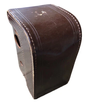 Vintage Zeiss Ikoflex TLR Brown Leather Carrying Case 1950s - Image 1 of 4