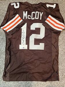 Colt McCoy signed Cleveland Browns jersey, GTSM Authenticated, #12