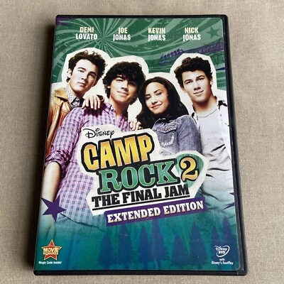 Camp Rock 2: The Final Jam (DVD Extended 2010) Disney Lovato Jonas Brothers + - Image 1 of 4